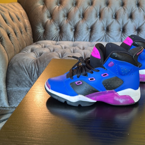 COPY - NIKE Air Jordan 6-17-23 (GS) Hyper Royal Hyper Violet 428818-400 Size 5 … - Picture 4 of 12